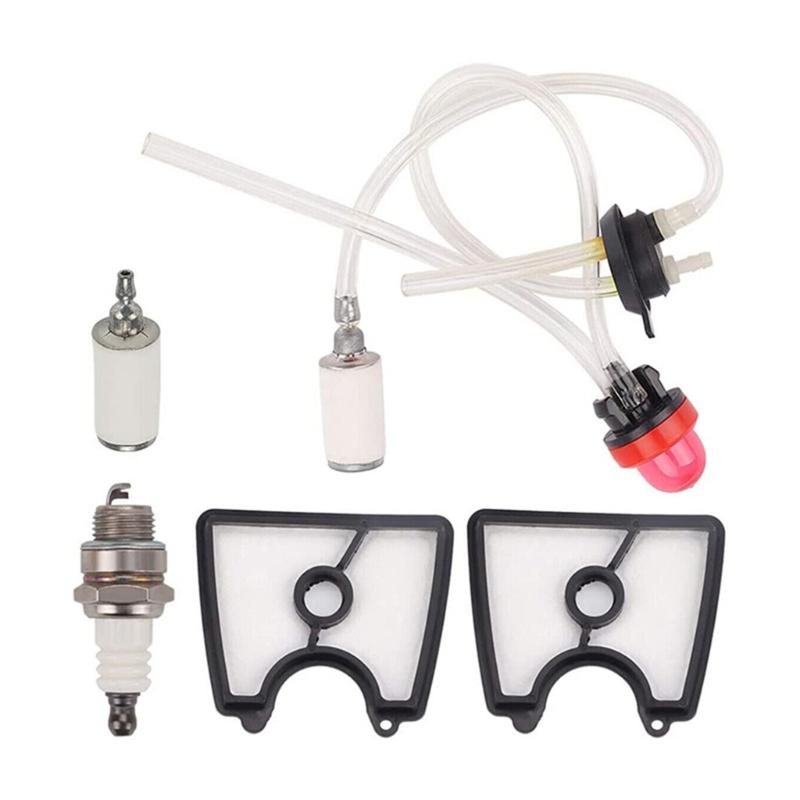 

Plastic Leaf Blower Part Oil Tube Kit Replacement Carburetor Part Lawn Mower Oil Tube Set for HUS125B Grass Trimmer 1