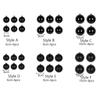 4/6Pcs 6/8/10cm Black Christmas Ball PVC Christmas Home Decoration  Shopping Mall