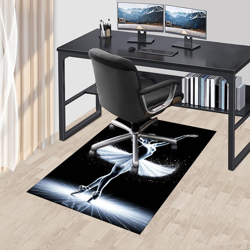 1PC ballerina dance Extra Large Non Slip Floor carpet, Office, family, bedroom, Studio   Large Area Rug Indoor Rugs, , Vibrant Colors