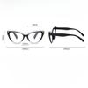 Cat Eye Frame Blue Light Blocking Presbyopia Eyewear Ultra Light Reading Eyewear Luxury Oversized Far Sight Glasses