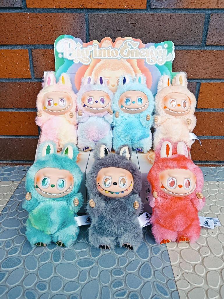 Labubu Green VL Plush Vinyl Doll Pendant