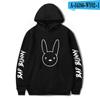 Unisex Hooded Sweatshirt Bad Bunny Inspired Casual Fall Pullover With Letter Print