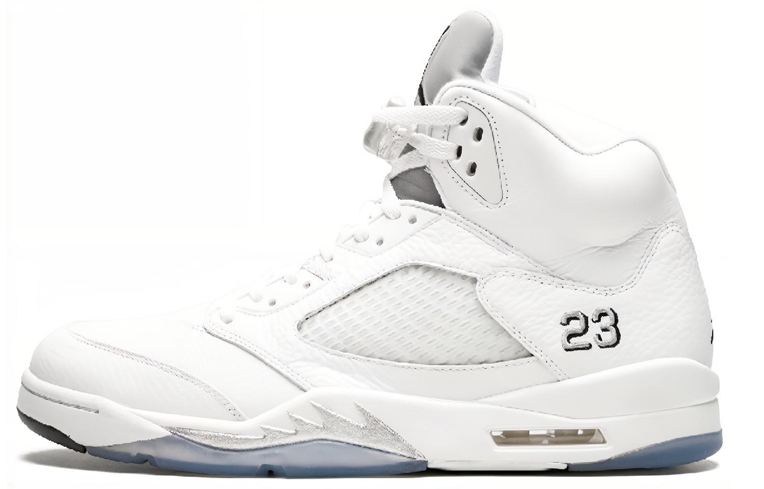 

Air Jordan 5 Retro Metallic White 2015 136027-130 43