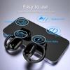 Sweatproof Wireless Bluetooth Earphones Headphones Sport Gym Earbuds