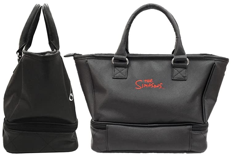 Marushin Simpsons Graffiti Black Tote Bag H22 X W32 X D15cm (Product Code 2485000000) Approx. (excluding Handles)