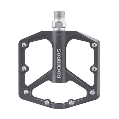 Rockbros Lightweight Flat Bicycle Aluminum for Road Cross and with Bearing of Titanium Color Pedals, Alloy, Bikes, Bikes, MTBs, More, Platform,