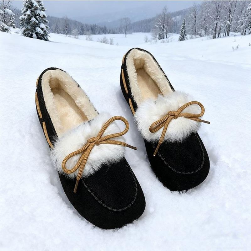 The New Soft-soled, Comfortable and Fleece Women's Shoes Are A Bestseller