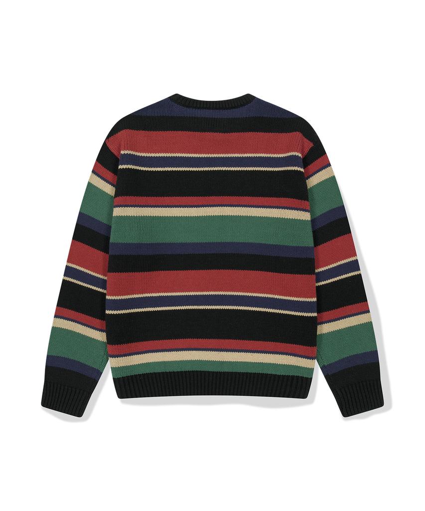 WKNDRS Multi Stripe Knit (Black)