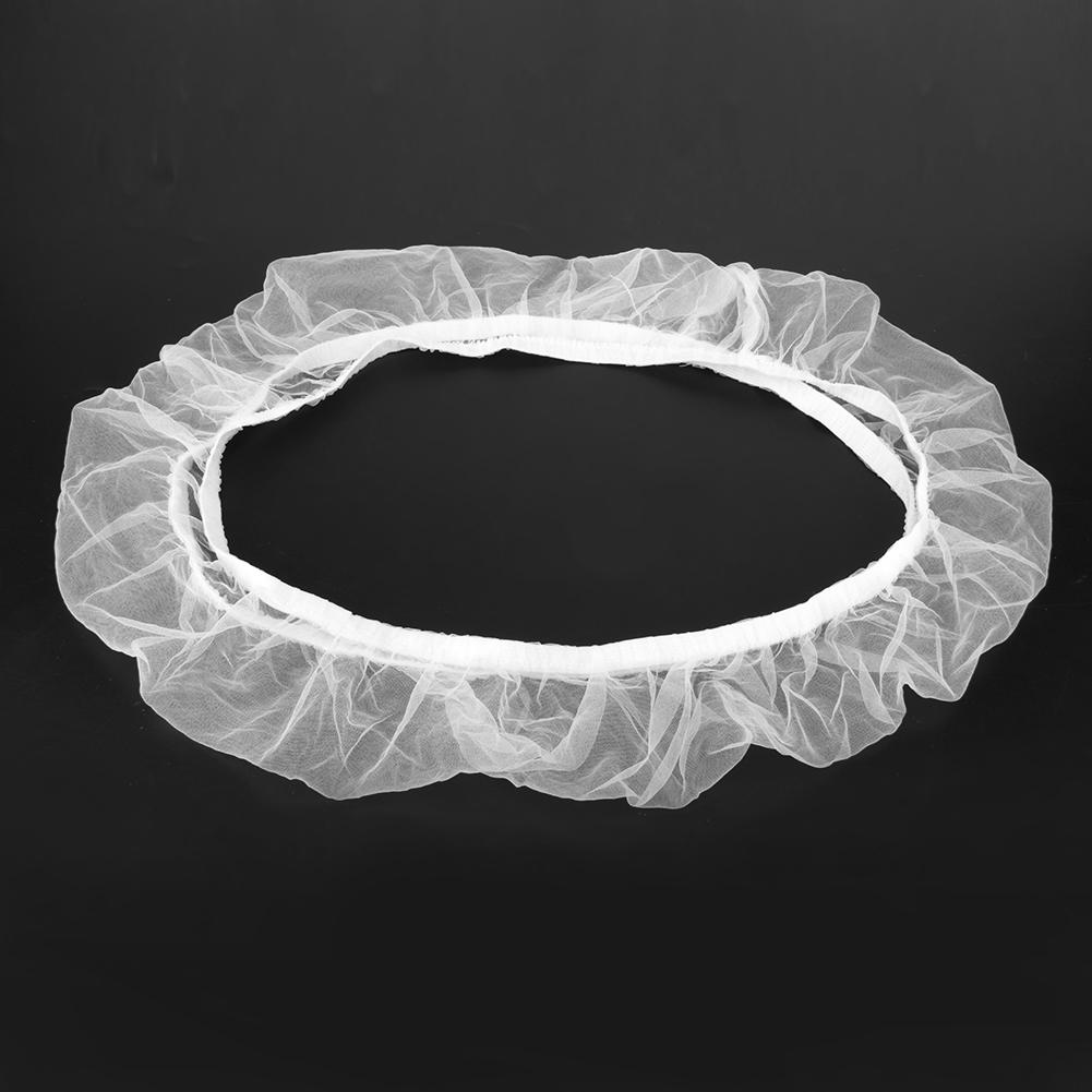 Bird Cage Accessory Machine Washable Airy Mesh Net Fabric Cover Seed Catcher Guard (White)