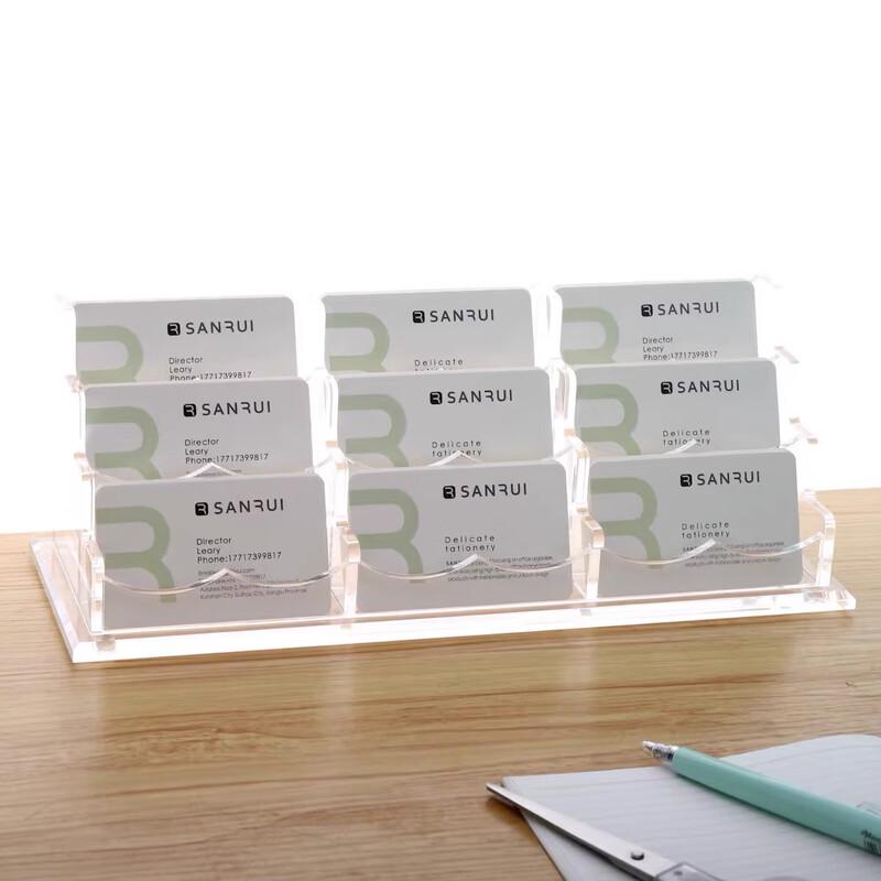 Multi-layer Acrylic Business Card Holder