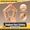 1pc Rock Climbing Finger Strengthener Board Pull-Up Board Hangboard Trainer Portable Grip Forearm Strengthener Practice Tool