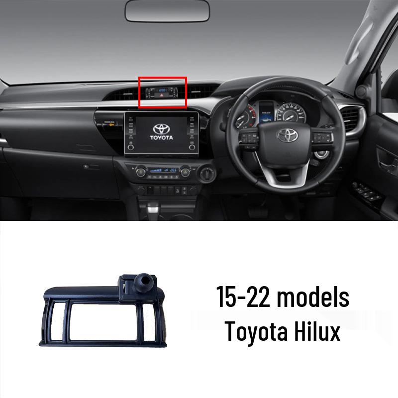 Car Phone Holder for Toyota 6th Gen Camry, Corolla, Highlander - Clip Base Accessory