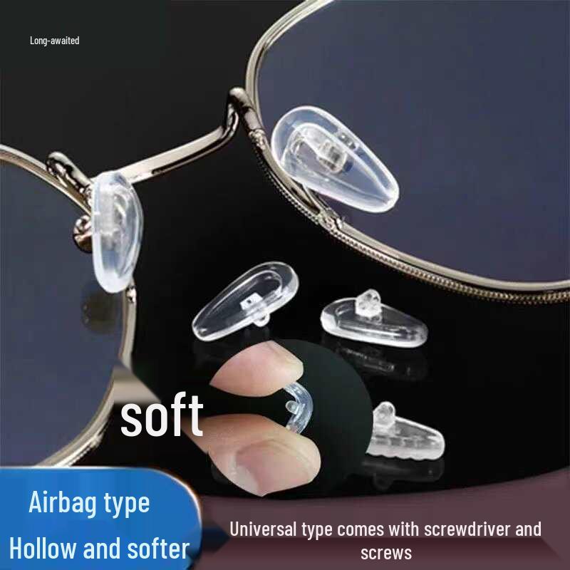 Eyeglass Repair Kit: Screwdriver Set, Nail Cutter, Nose Pads, Frameless Accessories