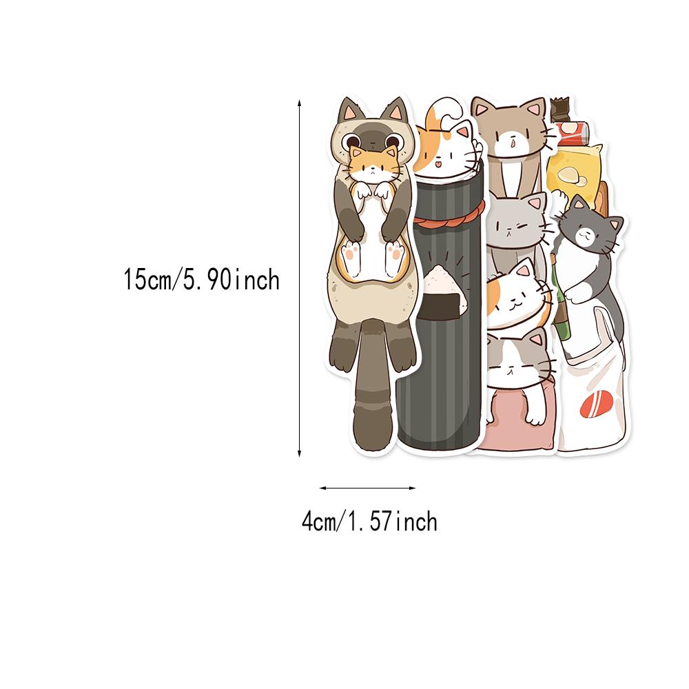 30pcs Cat Alien Bookmark Creative Portable Laptop Travel Graduation Student Graffiti Stationery Page Bookmark