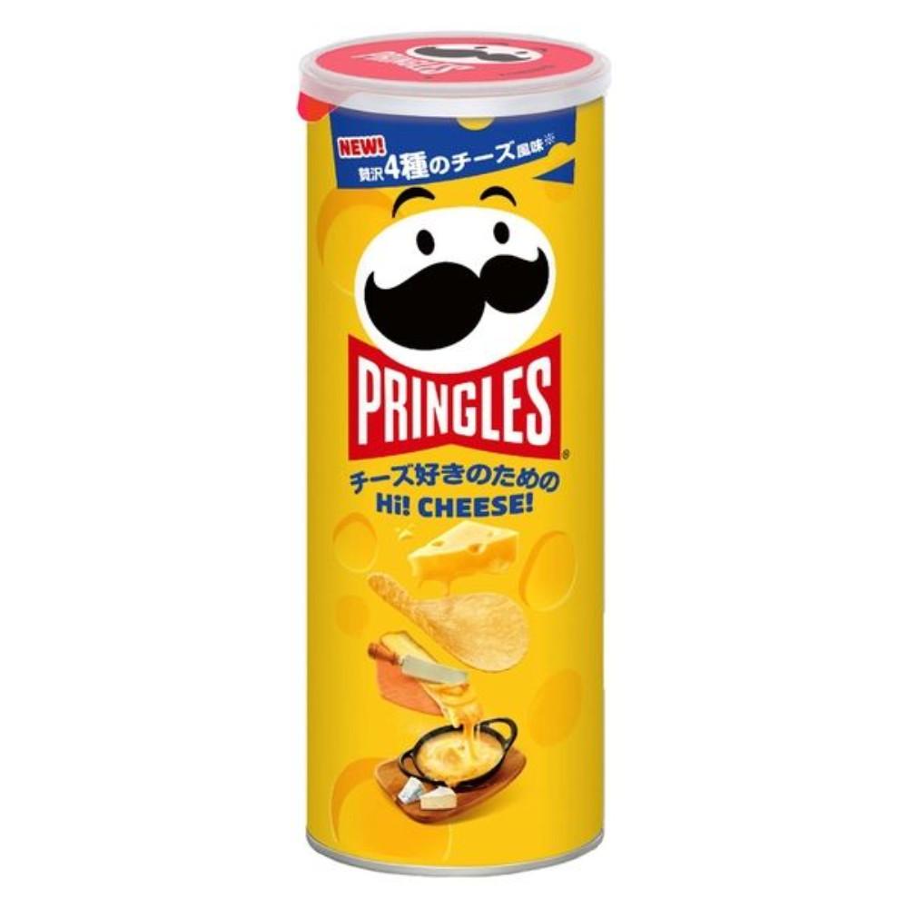 Japan Kellogg's Pringles (Hi! CHEESE! / Umashio Flavor / Sour Cream & Onion / Brazilian Churrasco)  1 Can