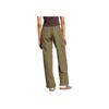 Adidas Originals Solid Color Comfortable Loose Fit Multi-Pocket Cargo Pants Women Pants Olive IX9972