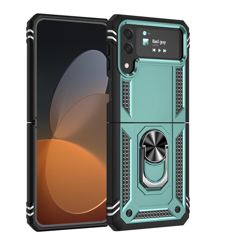 

Suitable for Samsung Z Flip5 Sergeant Ring Anti Fall Protector Fold4 Folding Bracket Mobile Case Samsung Z Flip 3