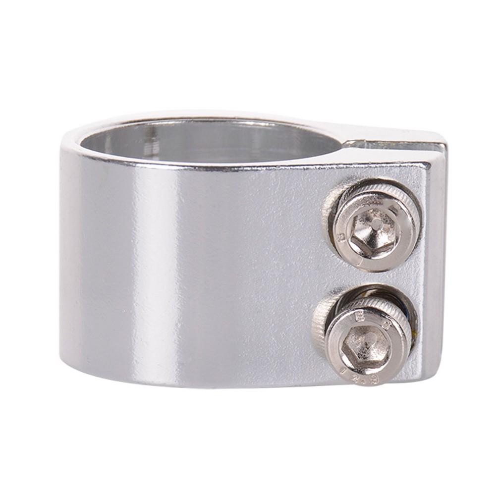 Seatpost Seatpost Clamp 31.8mm Black Double Layer Forged Alloy