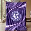 Coperta in pile di flanella morbida Austria Wien FC Leggera Accogliente Calda Coperta da lancio per divano letto Decorazione per la casa