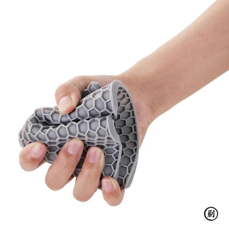 Silicone Anti Scalding Mat Pot Holder Household Kitchen Countertop Protection Heat-resistant Anti Slip Circular Silicone Mat