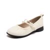 Augustine Mary Jane Single Shoes Women's 2025 New Summer Small Fragrant Wind Soft Sole Small Leather Shoes Temperament Shallow Mouth Single Shoes