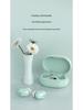 2024 New Mini Bluetooth Earphones with Long Battery Life, Noise Cancelling, and Cute Design