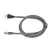 Rectangular Satellite Ethernet Cable Extension Replacement Prevent Water Portable for Mini Rectangular Satellite Grey
