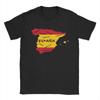 Espana Spain  TShirt Unisex Spanish Fashion Pure Cotton Tee Shirt Crew Neck Short Sleeve T Shirt 4XL 5XL Tops