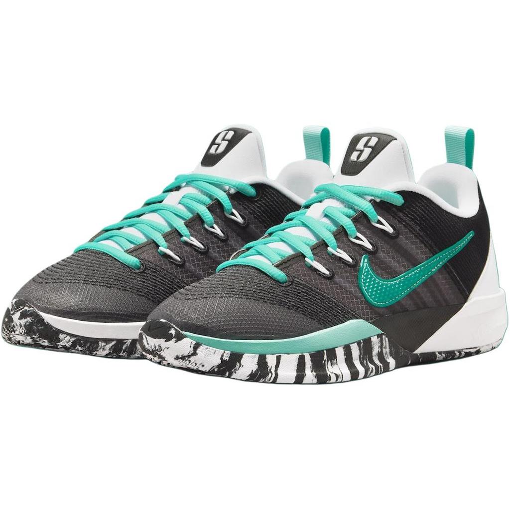 Nike Zapatillas Deportivas Infantiles Sabrina 3 GS Negro Blanco Menta IB3088-004
