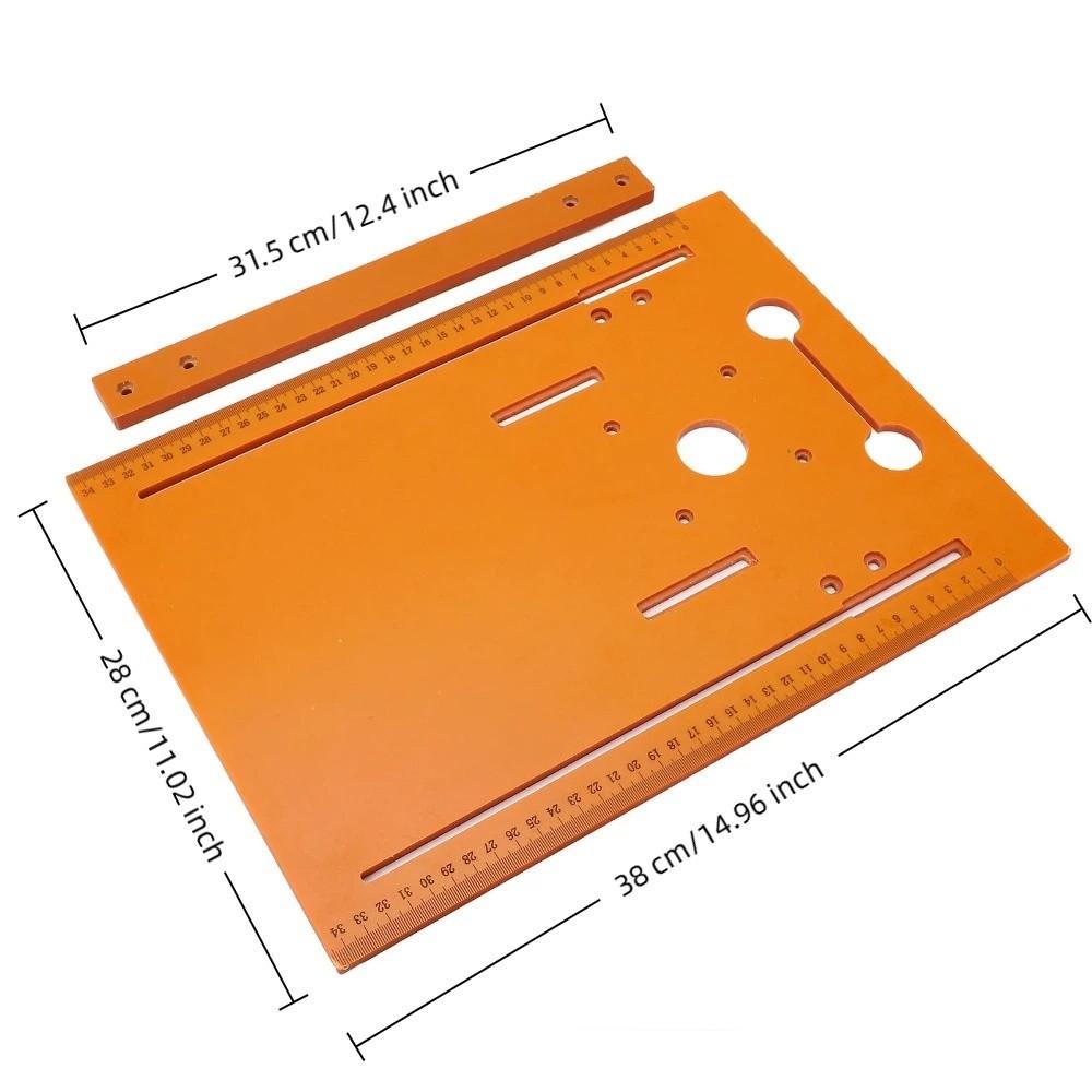 High Accuracy Handheld Trimming Machine Guide Plate Woodworking