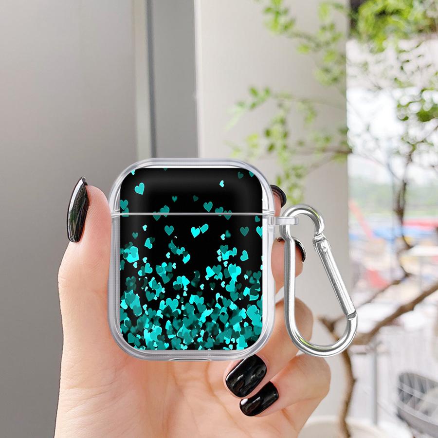 Clear Earphone Cases Cover Case For Airpods 3 Pro Pro2 Pro3 2 1 4 Cartoon Heart