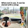 Cartoon Track Style Car Window Sunshade Curtain UV Protection Heat Insulation
