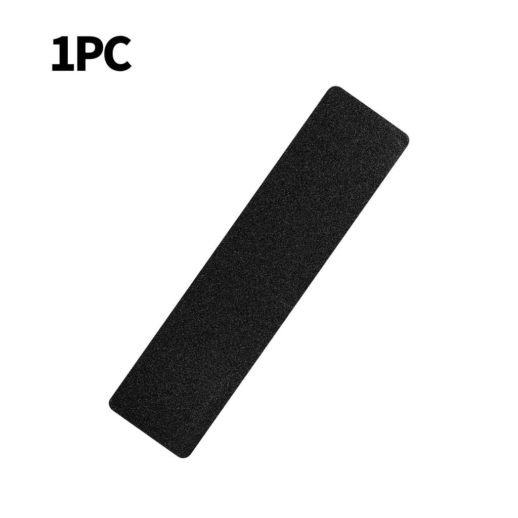 Non Slip Outdoor Stair Treads Black Pre-Cut Anti Slip Grip Tape Non Skid Heavy Duty Traction Adhesive Step Stripes