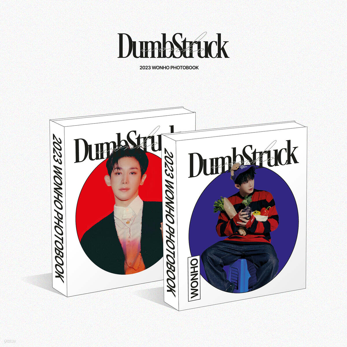 

WONHO - 2023 WONHO PHOTOBOOK DUMBSTRUCK [Red ver.]