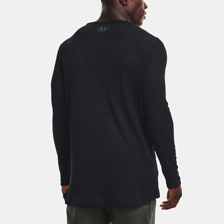 Under Armour Johnson Series Training Round Neck Printed Shoulder T-Shirt Men Tops Black 1367095-001