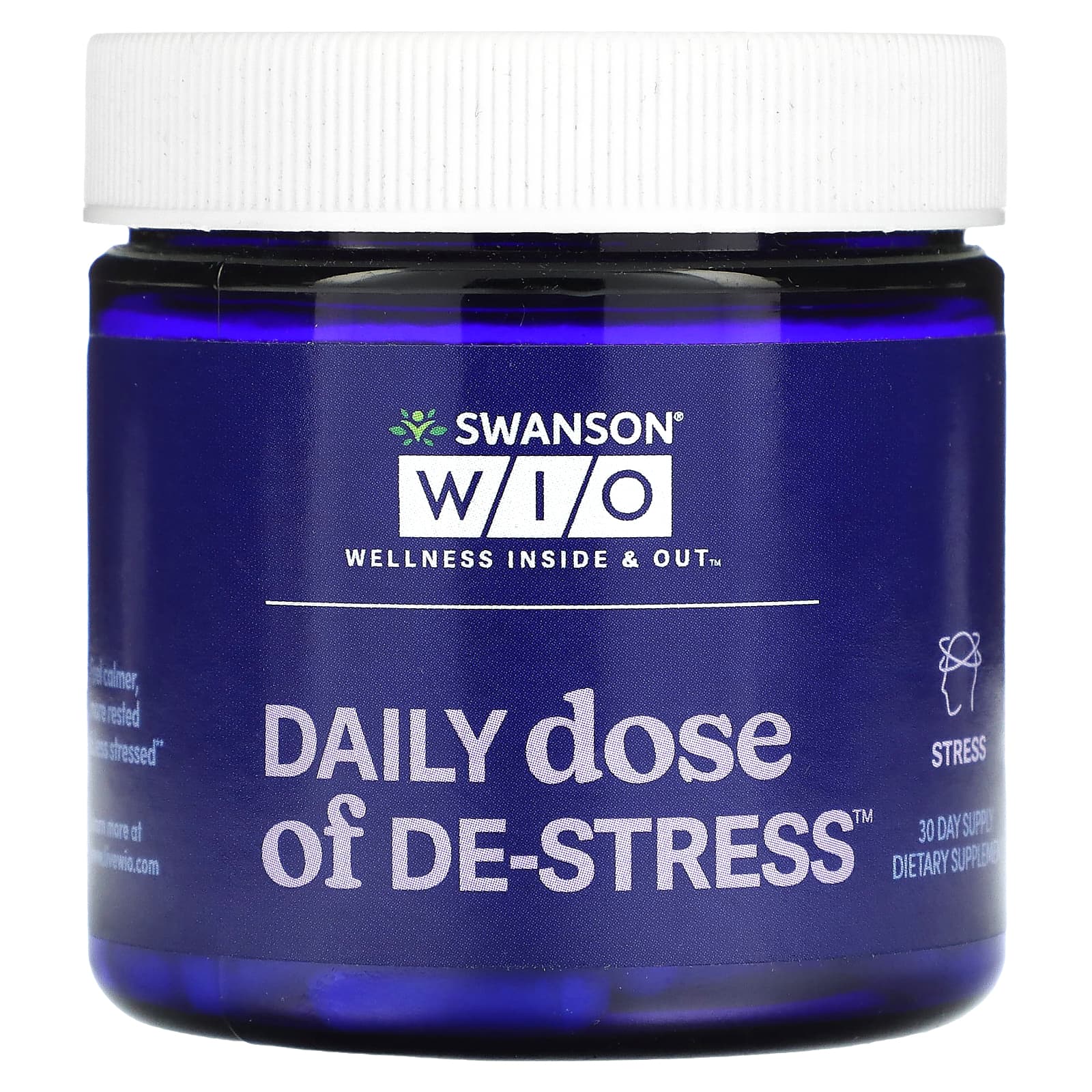 

De-Stress, Daily Dose, 167Mg, 30 Capsules