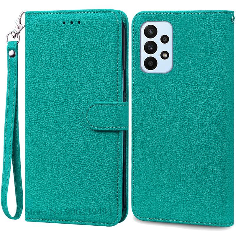 M13 4G SM-M135F Case For Samsung Galaxy M13 Case Leather Wallet Flip Case For Samsung M13 M 13 Case Soft Silicone Cover Fundas