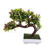 Blooming Bouquet Artificial Flower Tree Pot Bonsai Stage Garden Wedding Party Balcony Decor