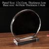 Creative Acrylic Transparent Medal, Staff Award, Commemorative, Home Decoration, Base Production Trophy, 1Pc