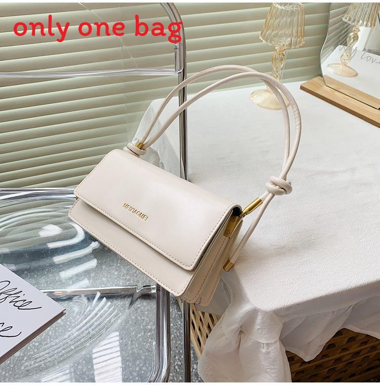 French Fashion Small Shoulder Bag With Chain Strap For Daily Casual Use