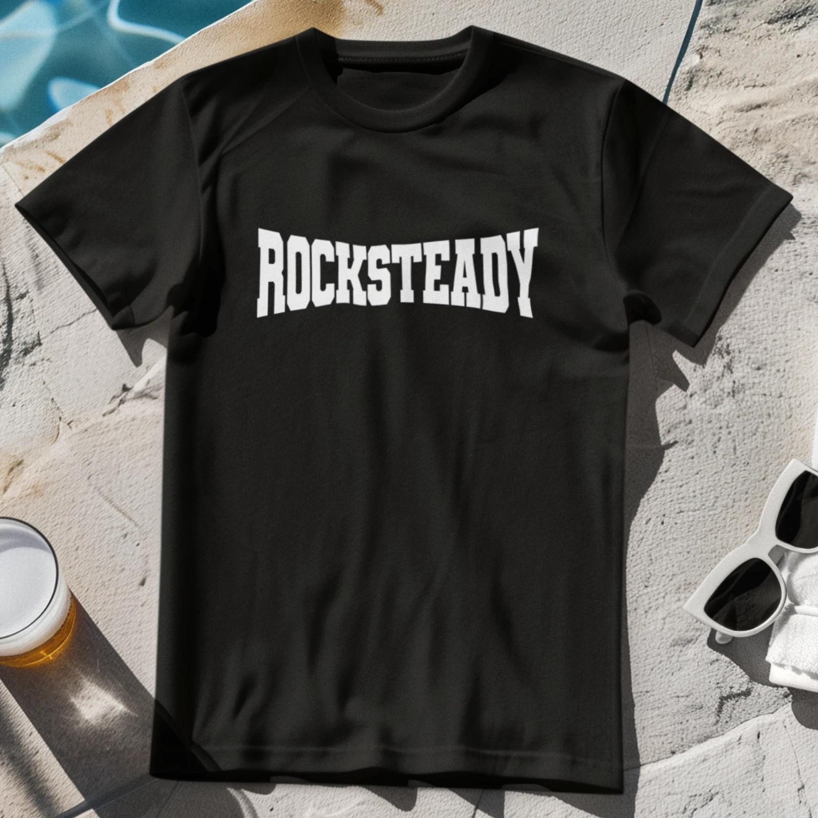 Rocksteady T-Shirt - Reggae dub ska paragons boothe sound system trojan studio M