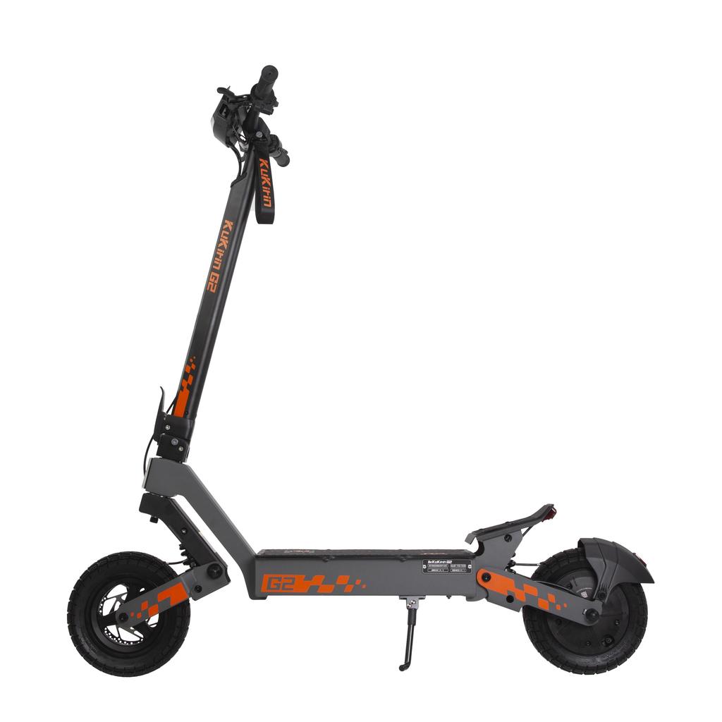 KuKirin G2 Powerful Electric Scooter 800W Motor 1200W Peak 45km/h Top Speed 55km Range Dual Disc Brakes LED Lights
