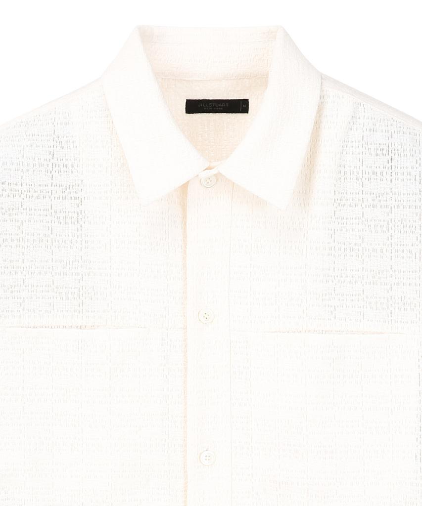Jilseutyueoteunyuyogmaen Crochet Knit Shirt Set - White (Jnsh6B513Wt)