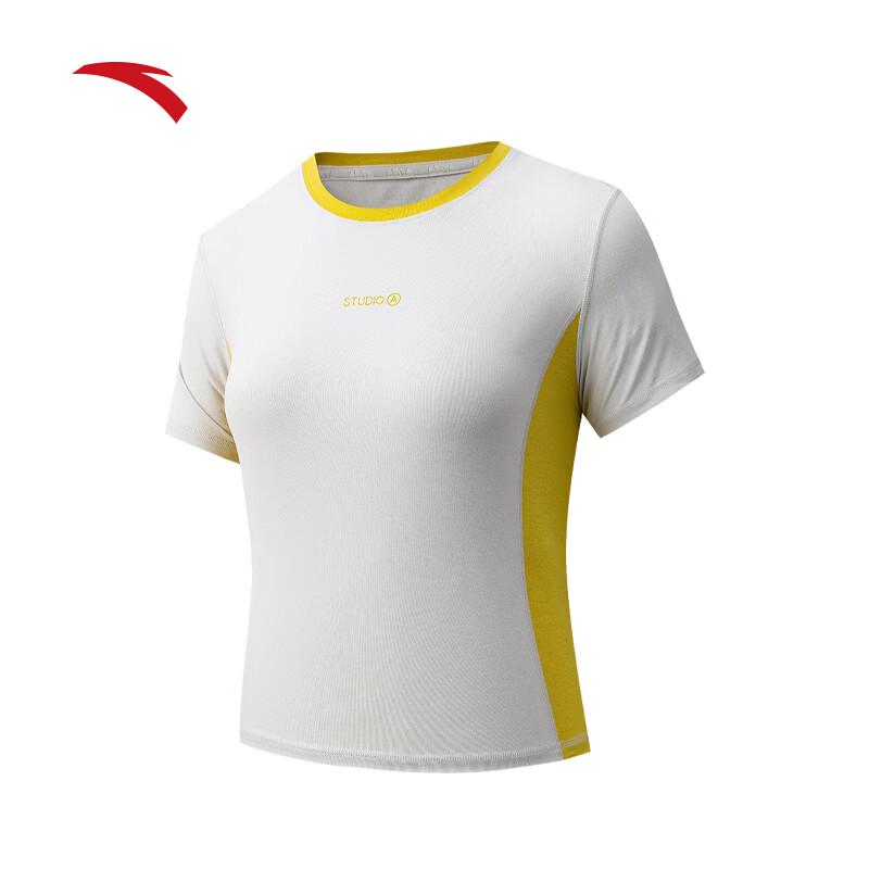 Anta Women s Slim Fit Yoga & Running T-Shirt L