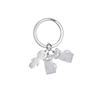 Personalized Keychain Custom Boy Girl Key Chain Family Mother Kid Child Gift For Woman Men Couple Stainless Steel Jewelry
