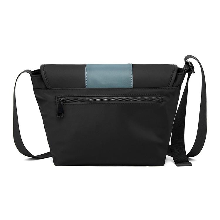 New JAGUAR Fabric Messenger Bag Crossbody Bag Shoulder Bag Men's Black/Green JA1T1201103111