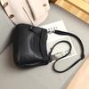 2025 New Genuine Leather Versatile Bucket Bag Shoulder Bag Handbag Crossbody Bag Women's Bag Women's Bag Box Bag