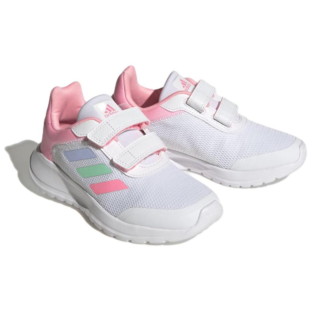 Adidas Tensaur Hook and loop Slip Resistant Cushioning Abrasion Resistant Lightweight Low top Kids' Running Shoes H06380