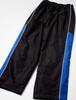 Mizuno Basketball Wear Windbreaker Size 2XL to Japanese size Pants, Long, Mini-Basketball, W2JF6501, Black/Blue/White, Japan, (equivalent 2L)