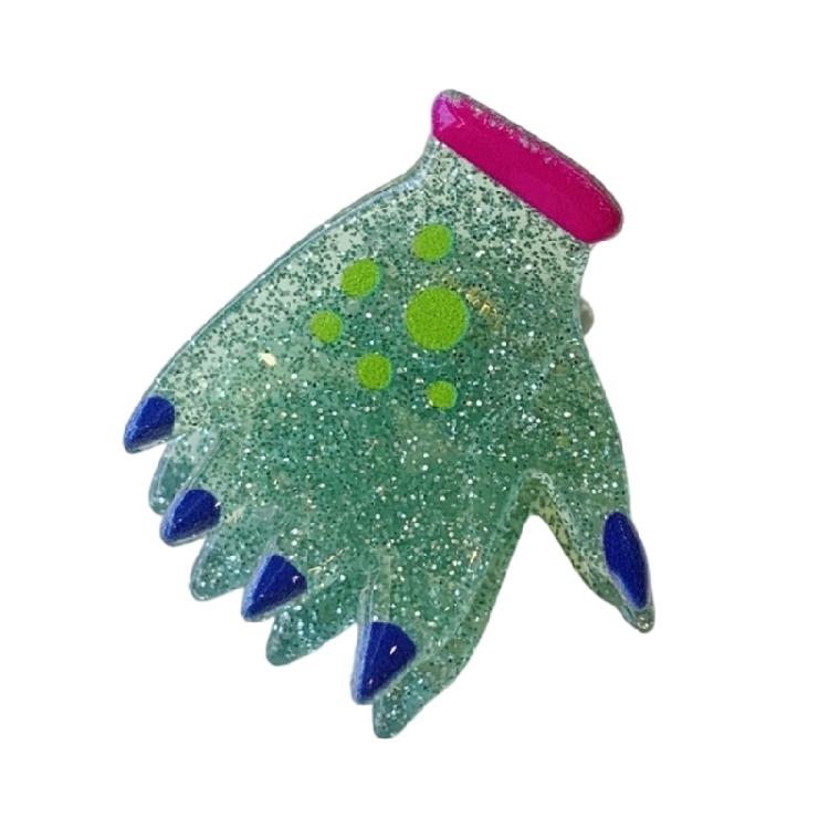 Skull/Bat Hair Claw Crab Hair Clip Punk Halloween Party Props Hair Shaping Tool